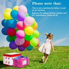 Pompa Para Inflar Globos Bomba Maquina Inflador de Globos Electrico 110V 600W
