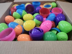 3+ LBS Variety Plastic Easter Eggs For Candy 🍬 Stuffers Large & Small Sizes