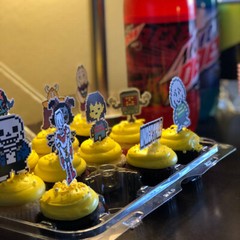 UNDERTALE party supplies banner balloon decorations birthday CUPCAKe topper