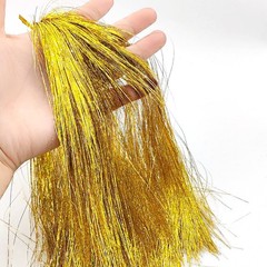 2000 PCS Gold Christmas Icicles Tinsel Shiny 18 Inch Tree Decor Supplies