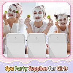 6 Pcs Spa Party Makeup Mirrors – Perfect Sleepover & Birthday Favors for Adults