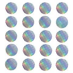 Anti Collision Window Stickers for Birds, 20 Count (Pack of 1), Multicolor