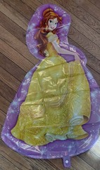 Disney Princess Birthday Party Table Decoration Set With Mylar Balloons
