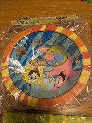 SpongeBob SquarePants Birthday Party Decorations Tablecover Plates Bags Etc