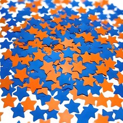 Metallic Foil Star Confetti Shiny Table Scatter Balloon Party Decorations