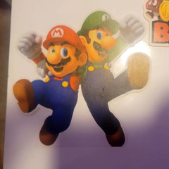 SUPER MARIO BROTHERS 7 PIECE PARTY CARDBOARD WALL DECOR – LOT OF 7