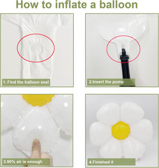 Spring Flower Balloon Arch Kit – 157Pcs Daisy Decorations for Baby Shower & Part