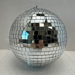 VTG Hanging Disco Ball 8” Mirror Disco Balll w/Hanging Ring Party Decor
