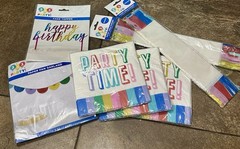 Happy Birthday Party Bundle Set Of 8 Colorful Items Included In This Pack