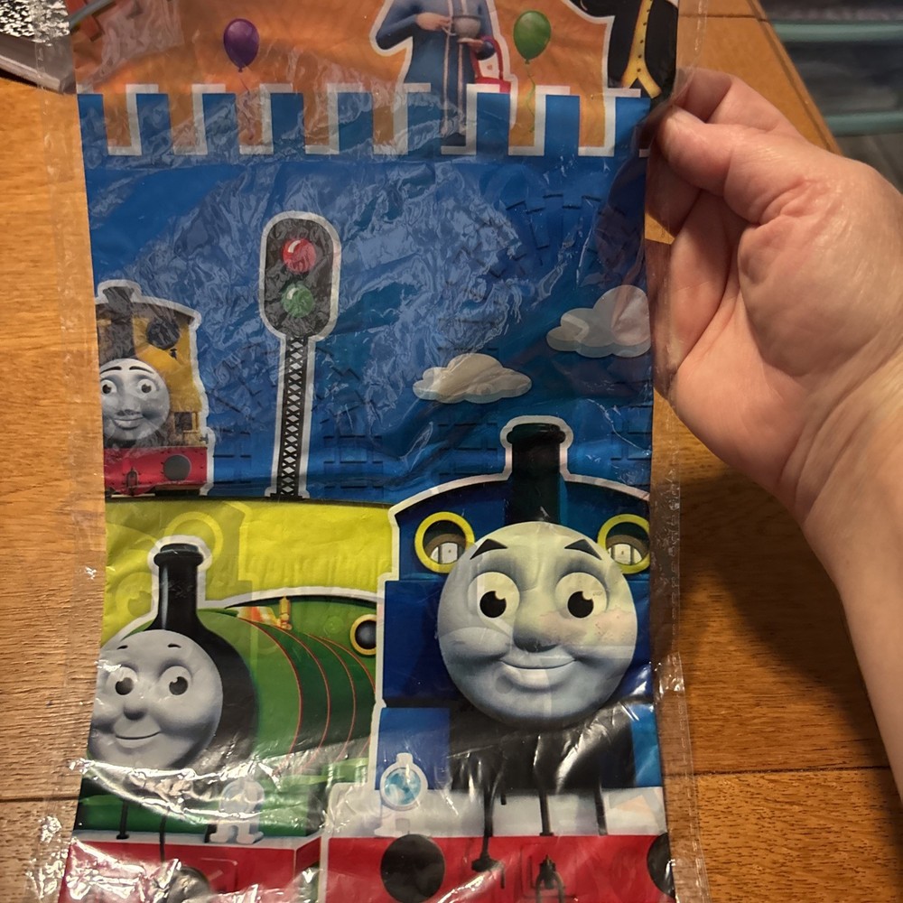 Thomas the Tank Engine Table Cloth Birthday Party Supplies