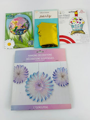 Birthday Party Supply Bundle Lot Party Birthday Bundle Supplies 33 Items