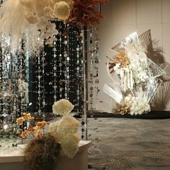 Silver Shimmer Wall Backdrop, 20 Packs Silver Sequin Curtain Circle Dots Garland