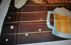 Retro Rustic Wooden Board Photography Backdrop Cheers and Beers Mug Photo 5x3ft
