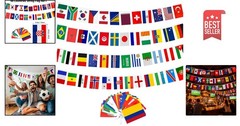 Multicolor 48 Countries Flag String for World Cup 2026 – Vibrant & Exciting