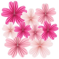 Paper Fans Party Decorations Paper Flowers Decorations for Wall Classroom Flo…