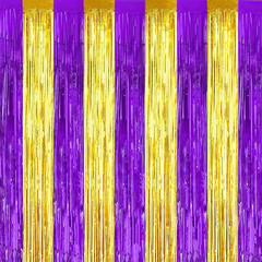 3Pcs White Metallic Tinsel Foil Fringe Curtains, 3.28Ft X 6.56Ft White Photo Boo