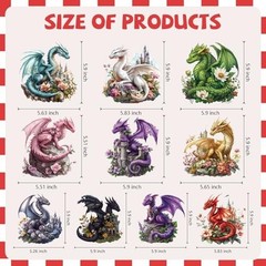Watercolor Dragon Birthday Party Decorations – Fantasy Wall Banner & Swirls, Kid
