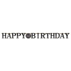 Amscan Sparkling Celebration Add-Any-Age Jumbo Letter Banner Kit, One Size, Mult