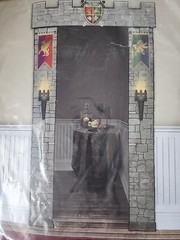 Medieval Castle Deluxe Doorway Entry Haunted House Party 3pc 45″ X 80″ Fun Scary