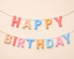 Felt Happy Birthday Garland Rainbow Banner Reusable Happy Birthday Sign Party…