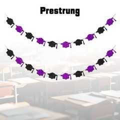 Vofrise Purple Graduation Decorations Class of 2026 Black