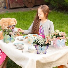 6 Pcs Butterfly Centerpieces for Baby Shower Birthday Tea Party Favors Decor …