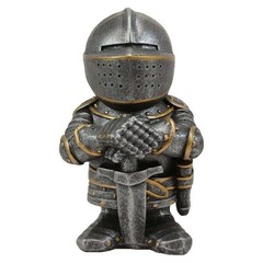 Vibrant Colors Gnome Guard Medieval Figurine Art Ornament Home Garden Decor