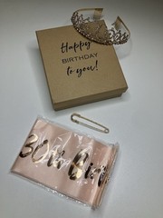 It’s My 30th Birthday Sash & Crown – Birthday Decorations
