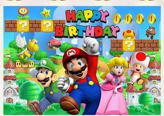 Super Mario Birthday Decorations