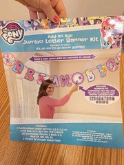 My Little Pony Birthday Party Decorations Customizable Banner Bday Candle NEW