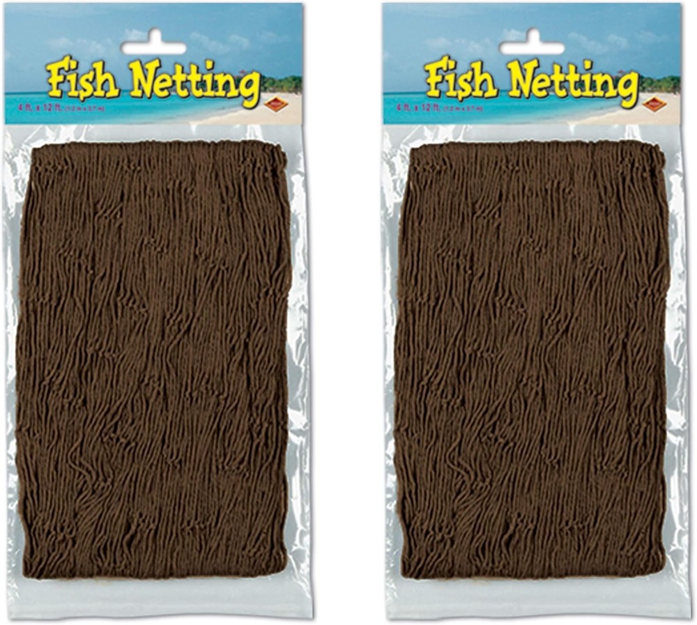 Brown Fish Netting 2 Piece 4′ x 12′