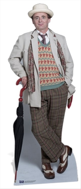 Sylvester McCoy Dr Doctor Who Official Celebrity Cardboard Fun Cutout/Figure