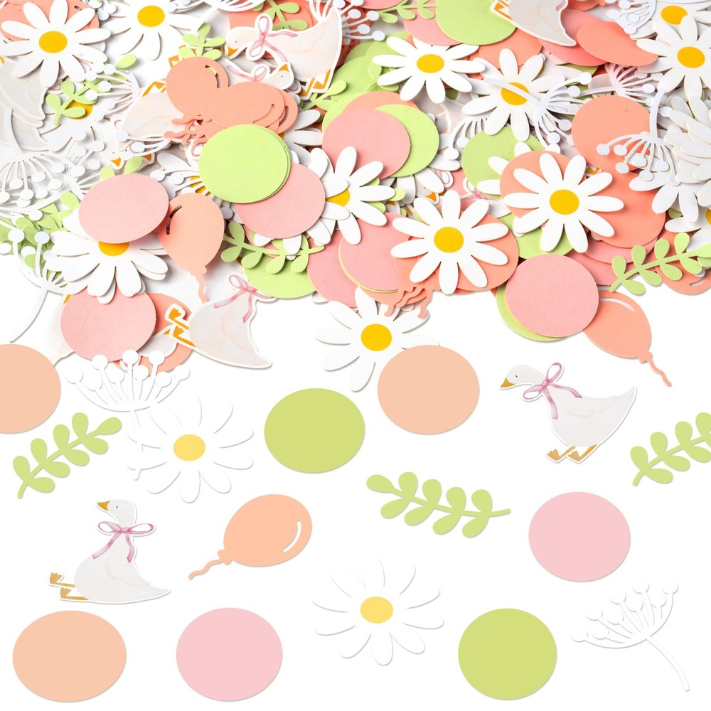 One Silly Goose Confetti – 300Pcs One Silly Goose Table Confetti Decoration G