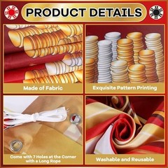 67 Pcs Casino Theme Party Decorations – Photo Props, Backdrop & Frame for Game N