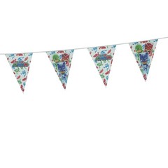 PJ Masks pennant banner multicolored party garland 16 ft
