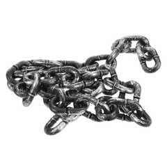 Scary Prop Chain Link Decor Fake Haunted Chains Costume Accessory