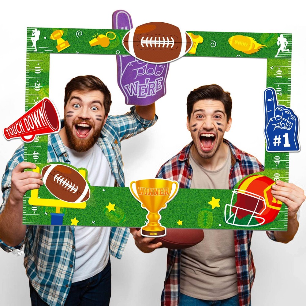 Game Photo Frame Party Supplies Decoration Large Size Football Sport Game Theme
