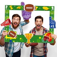 Game Photo Frame Party Supplies Decoration Large Size Football Sport Game Theme