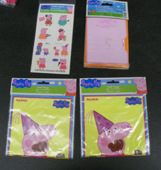 Peppa Pig Pink Party Decorations – New Lot of 19