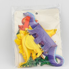 Vintage Beistle 4 pack Dinosaur playmates