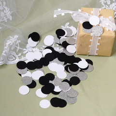 400pcs Glitter Paper Confetti Circles Dots Sprinkling Paper Circle Dots for Grad