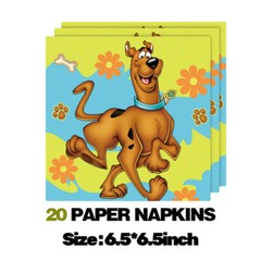 Scooby Birthday Decor Party Supplies Set Plates Cups Tablecloth Napkins
