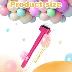 Balloon Burster Stick Popper Tool Removal Kit with 20 Steel Pins, Effectivly …