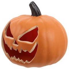 Pumpkin Desktop Decoration with Lights Halloween Glowing Lantern