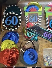 60th Birthday Party Decoration Bundle