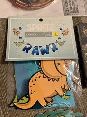 Dinosaur Birthday Party Decorations Lot Banners Table Cover & More