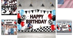 Lightweight Dirt Bike Party Backdrop – 72.8×43.3 Inch Celebration Essential