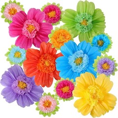 Party Tissue Pom Poms