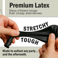 Funny Abusive Balloons | Fun Decoration for Adult Birthday Party | 8 Pack with D