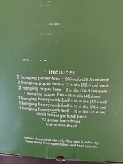 Kate Spade NY x Target Party Décor Kit – Custom Banner, Fans, Honeycombs | NIB